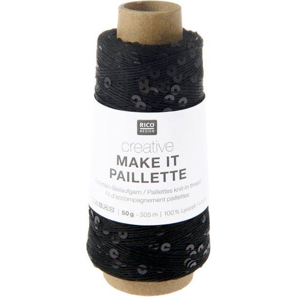 Rico - Creative Make It Paillette Fv. 06 Black Matt