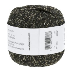 Lang Yarns - Lam&egrave; 135m Fv 38.0004 Sort/Guld