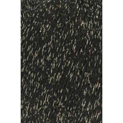 Lang Yarns - Lam&egrave; 135m Fv 38.0004 Sort/Guld