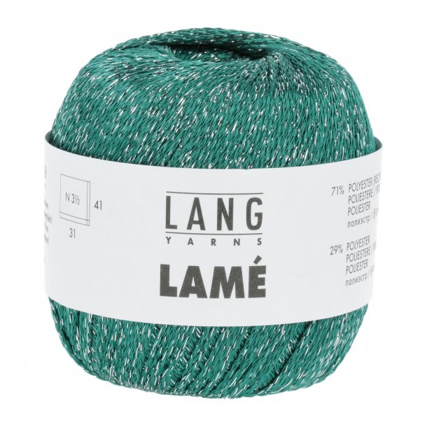 Lang Yarns - Lam&egrave; 135m Fv 38.0088 Grn/Slv