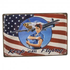 Emaljeskilt 3D - Nost 