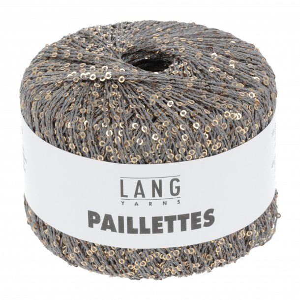 Lang Yarns - Paillettes Fv. 39-003 Mrk Guld/Beige