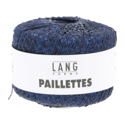 Lang Yarns - Paillettes Fv. 10 St�l Bl�