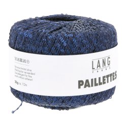 Lang Yarns - Paillettes Fv. 10 St�l Bl�