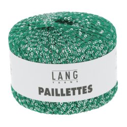 Lang Yarns - Paillettes Fv. 18 Grn/Slv