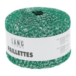 Lang Yarns - Paillettes Fv. 18 Grn/Slv