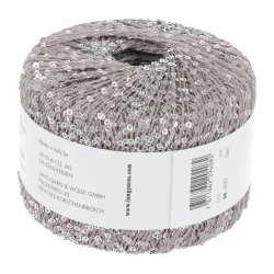 Lang Yarns - Paillettes Fv. 23 Lys Brun M/ Slv