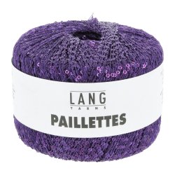 Lang Yarns - Paillettes Fv. 47 Hot Lilla