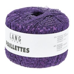 Lang Yarns - Paillettes Fv. 47 Hot Lilla