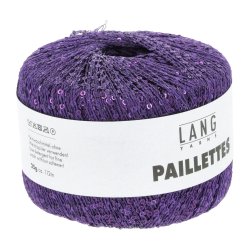 Lang Yarns - Paillettes Fv. 47 Hot Lilla