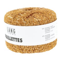 Lang Yarns - Paillettes Fv. 49 Yellow Gold