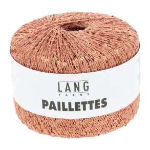 Lang Yarns - Paillettes Fv. 59 Stvet Orange