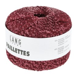 Lang Yarns - Paillettes Fv. 62 Burgunder