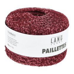 Lang Yarns - Paillettes Fv. 62 Burgunder