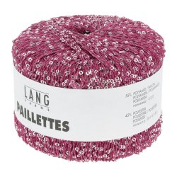 Lang Yarns - Paillettes Fv. 66 Fuchsia/Pink