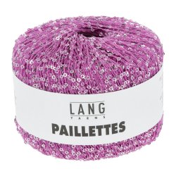 Lang Yarns - Paillettes Fv. 85 Pink/Slv
