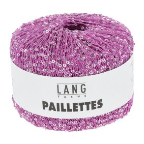 Lang Yarns - Paillettes Fv. 85 Pink/Slv