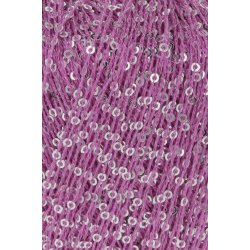 Lang Yarns - Paillettes Fv. 85 Pink/Slv