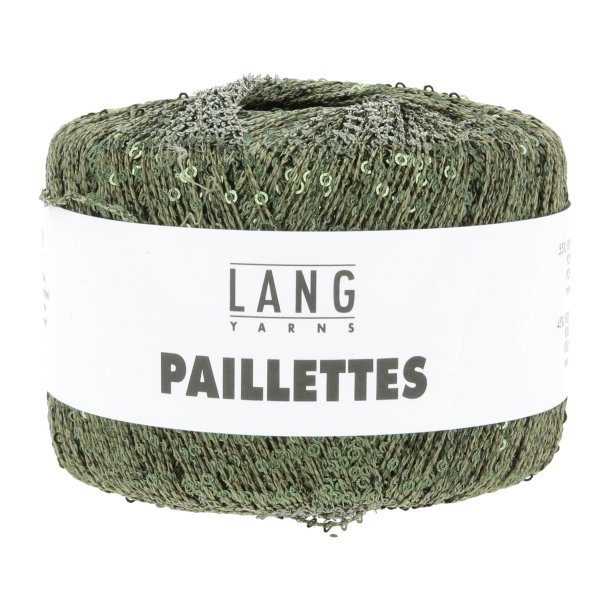 Lang Yarns - Paillettes Fv. 99 Krokodille Gr�n