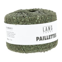 Lang Yarns - Paillettes Fv. 99 Krokodille Gr�n