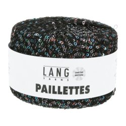Lang Yarns - Paillettes Fv. 904 Black/Galaxy