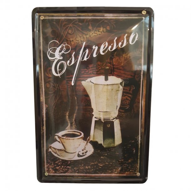 Barskilt &nbsp;- "Espresso.." Emalje &nbsp;(B125)