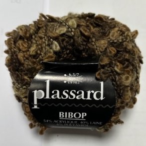 Plassard Bibop Effektgarn - Fv. 50 Brun Multi