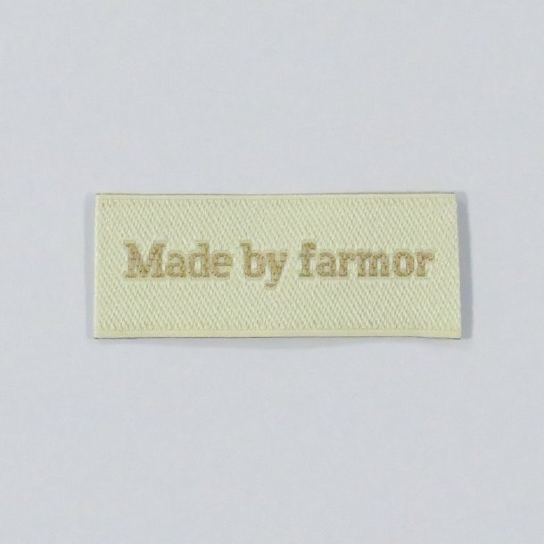 Label - Made by Farmor - Fv. Guld