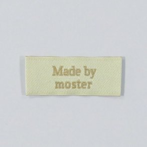 Label - Made by Moster- Fv. Guld