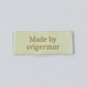 Label - Made by Svigermor - Fv. Guld