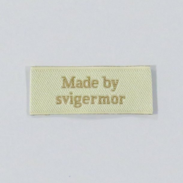 Label - Made by Svigermor - Fv. Guld