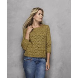 Bluse med hulmnster i Katmandu - Cewec - Enkeltopskrift nr 4409