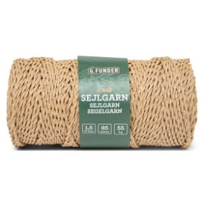 SEJLGARN 2-SL BEIGE SNOR 85 METER