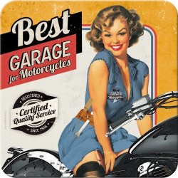 lbrik - B81 - Best garage for motorcycles Yellow