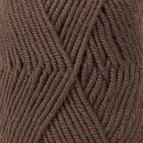 DROPS Merino Extra Fine Garn Unicolor Fv. 49 Chokolade