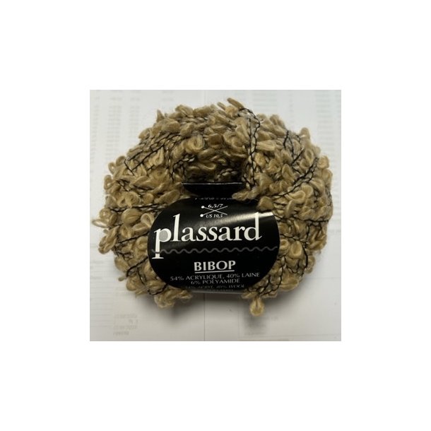 Plassard Bibop Effektgarn - Fv. 29 Beige Multi