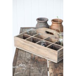 Kasse m/9 rum og hank i midten - Ib Laursen