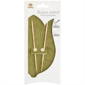 Tulip - Knina Swivel - Drejbare Rundpinde Bambus - 60 cm