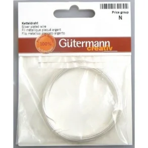 G�termann - Metal Wire 10m - 0,6mm fors�lvet (665819)