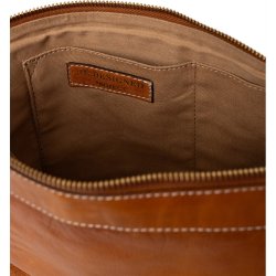 RE:Designed Project 3 - Stor Clutch - Farve Burned Tan/Guld. 