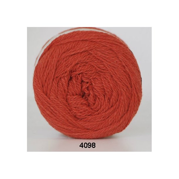 Organic 350 Wool/Cotton Fv. 4098 Mrk Orange