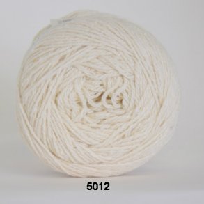 Hjertegarn - Organic Trio Fv. 5012 Natur/Rhvid