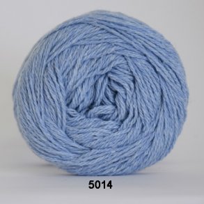 Hjertegarn - Organic Trio Fv. 5014 Lysebl.