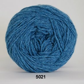 Hjertegarn - Organic Trio Fv. 5021 Mrk Petrol