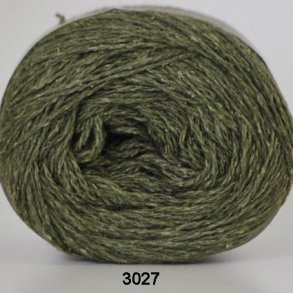 Wool Silk Fv. 3027 Mrk Grn