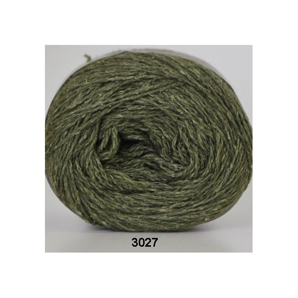 Wool Silk Fv. 3027 Mrk Grn