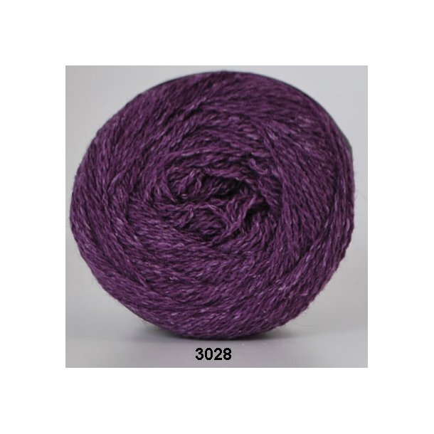 Wool Silk Fv. 3028 Mrk Lilla