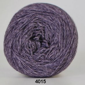 Organic 350 Wool/Cotton Fv. 4015 Aubergine