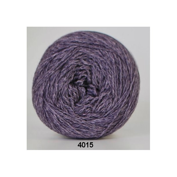 Organic 350 Wool/Cotton Fv. 4015 Aubergine