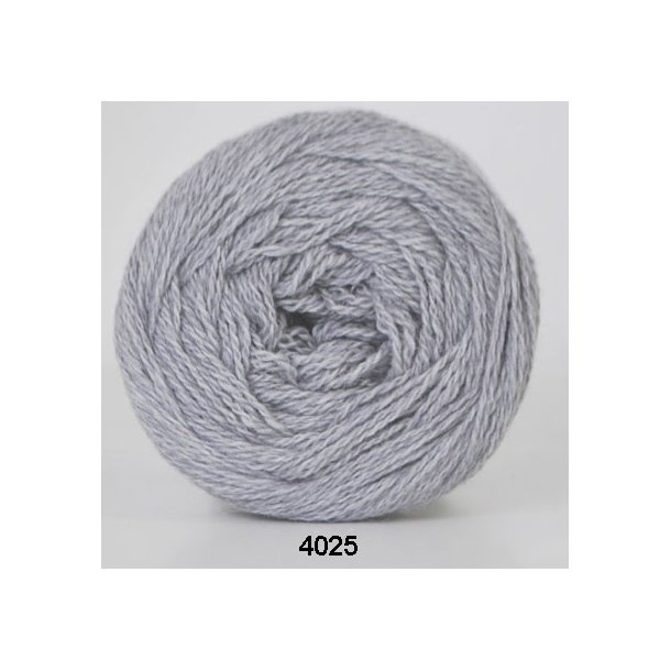 Organic 350 Wool/Cotton Fv. 4025 Lys Gr